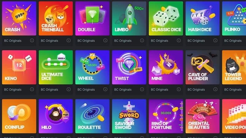 استمتع بتجربتك في كازينو BC Game المتميز
